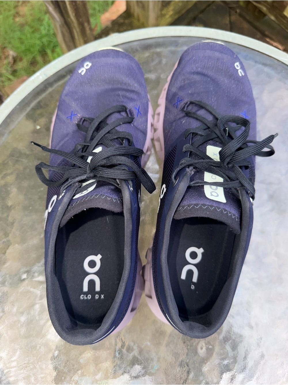 On Running X3 Midnight Heron Women's Running Shoes - Picture 8 of 8
